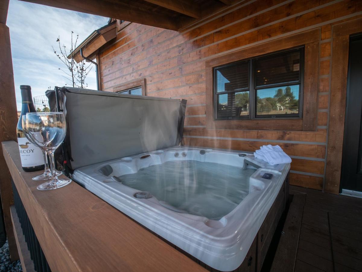 エステス・パーク Chic Retreat Indoor Outdoor Fireplace, Private Jacuzzi, Great Location!ヴィラ エクステリア 写真